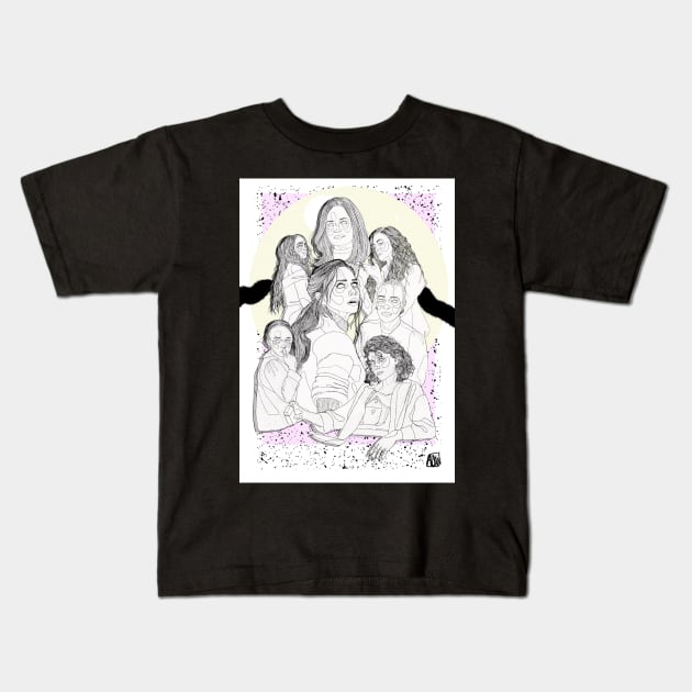 Ladies Of The Lake 2 Kids T-Shirt by annijyn